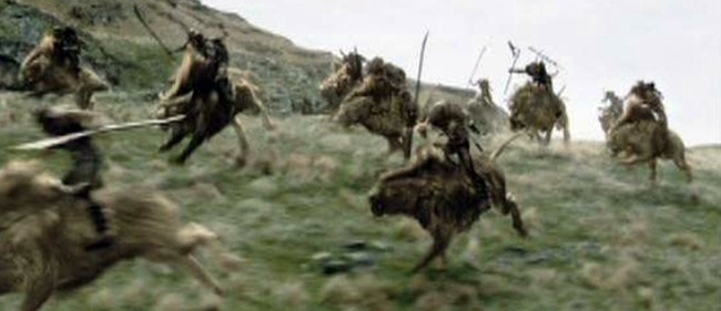 wargs action shot on hill