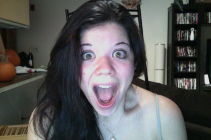 The "I just peed my pants with joy because of that potato you mentioned" face