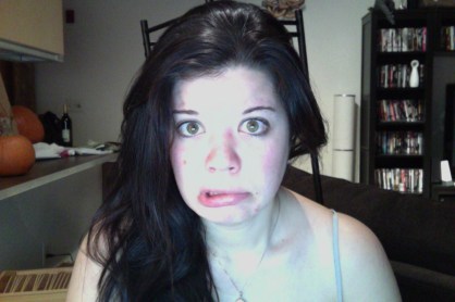 The "what face should I make?" face